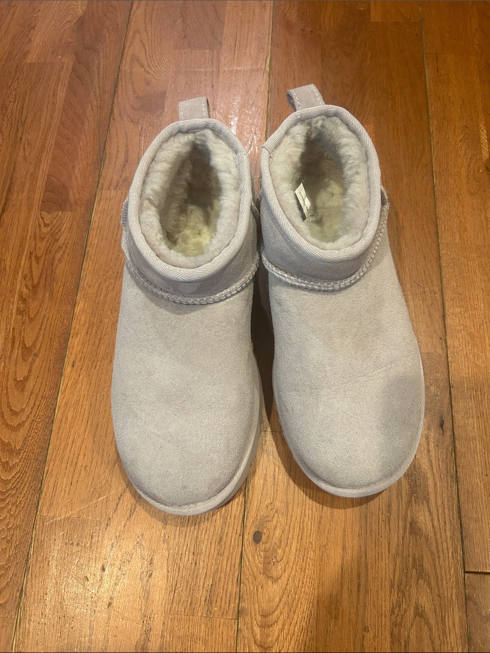 UGG Classic Ultra Mini in Pale Smoke - Picture 2 of 9